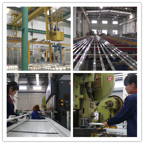 Biens 6063 anodisés longue durée en aluminium de forme du système T de cadre d'extrusion 1