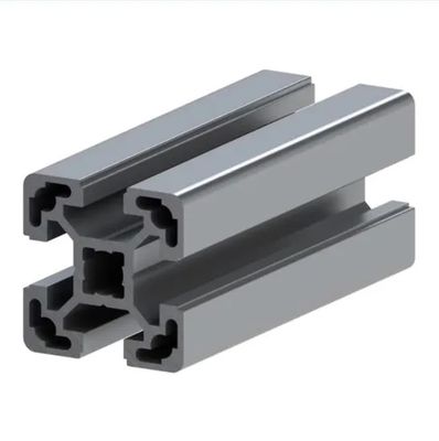 Industrial Grade T-Slot Aluminum Profile with 40*40mm Customized Dimension and Anodized Surface