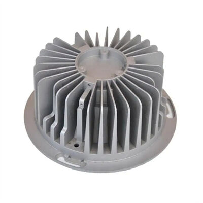 Customized Powder Paint Street Lamp Shell with CNC Machining Aluminum Die Casting