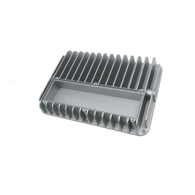 Customized Dimensions LED Heat Sink with CNC Machining and Corrosion Resistant Aluminum Casting for Power Electronics Cooling
