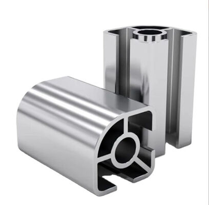 Aluminium Extrusion Custom Slots Profile for Construction Warehouse Roof