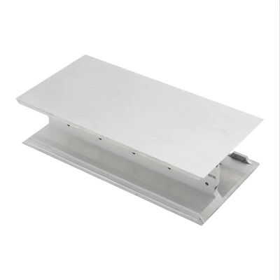 Custom Industrial Extruded Full Surface Anodized AA25 Aluminium CNC Profile