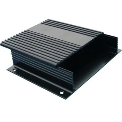 CNC Milling Drilling Aluminum Enclosure Housing Black Anodizing Shell