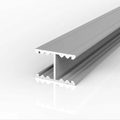 Anodized Brushing Polishing Aluminium Custom Step LED Light Box Extrusion Profile