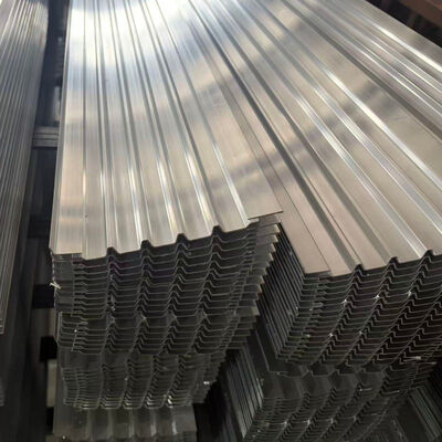 6063-T5 Aluminum Corrugated Roof Profile with Integral Extrusion Hollow Structure and Customizable Size for Extruded Aluminum Roofing Sheet