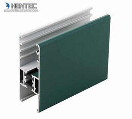 L'extrusion peinte par poudre de fenêtre en aluminium profile le profil en aluminium de H pour la construction