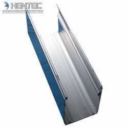 Système solaire de support de toit de profil faisant le coin en aluminium peint par poudre
