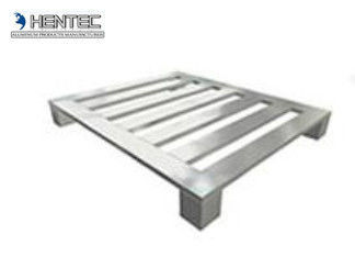 6061 palettes en aluminium légères de manière en aluminium industrielle du profil 2
