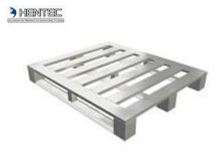 utilisation expulsée en aluminium d'entrepôt de formes de palettes résistantes bidirectionnelles