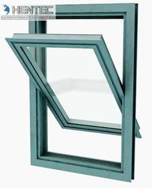 L'extrusion peinte par poudre de fenêtre en aluminium profile le vert 6063