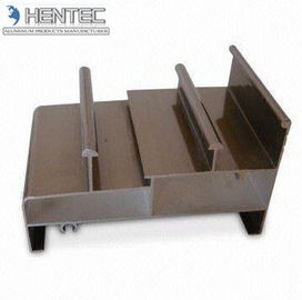 Brown anodisant l'aluminium expulsé forme 6063 - T5/6060 - T6