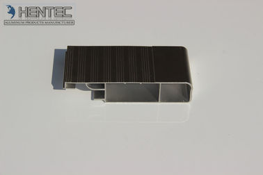 Enduit électrophorétique du bronze 6061 d'aluminium de profil de profil en aluminium foncé d'extrusion