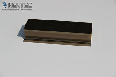 Système léger de construction de profil d'aluminium du bronze 6061, porte en aluminium Porifle