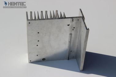 6063/6005 profils en aluminium d'extrusion de radiateur avec le polonais de recourbement