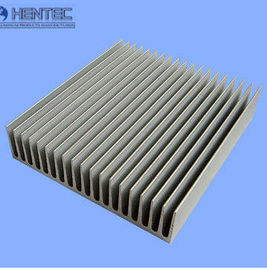 L'extrusion industrielle en aluminium de radiateur de Porifle profile le sable soufflé