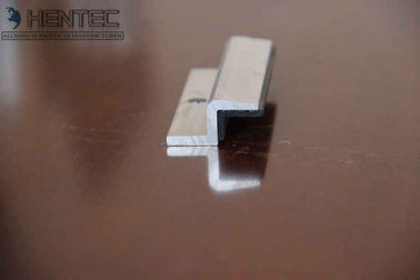 Bride en aluminium d'extrémité pour les systèmes solaires de support de toit, 40MM 45MM 50MM