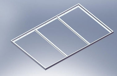Couvrez le noir en aluminium 40*40mm de frontière de cadre du panneau solaire 6063-T5