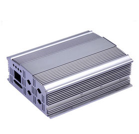 L'extrusion en aluminium de polissage argentée profile la couverture en aluminium