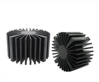 Les profils en aluminium solides d'extrusion, Lightling mené ont expulsé radiateur