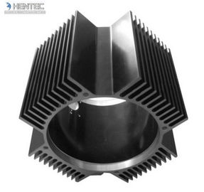 Profil en aluminium anodisé d'extrusion de radiateur/radiateur en aluminium d'étoile