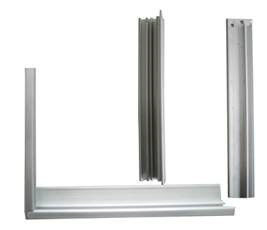 le × 35 la vue en aluminium de panneau solaire de 35 millimètres, fraisent la vue de finition de l'aluminium 6005