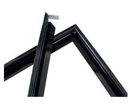 × 30 25 vue en aluminium de panneau solaire du noir PVDF de millimètre avec le perçage/le recourbement