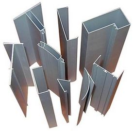 Anodisez le profil en aluminium de mur rideau d'extrusion pour les bâtiments industriels
