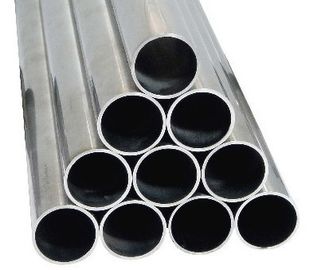La tuyauterie ronde en aluminium anodisée d'or/bronze foncé a anodisé la tuyauterie de finition en aluminium