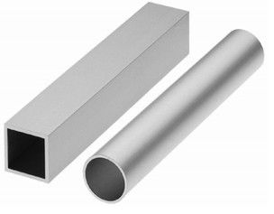 Tube rectangulaire d'extrusion en aluminium faite sur commande pour des machines de trains