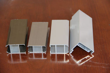 Profils enduits électrophorétiques d'extrusion de fenêtre en aluminium, extrusions de encadrement d'aluminium, 6060-T5