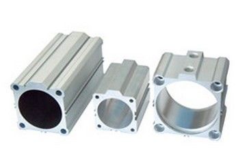 Le profil en aluminium industriel/aluminium de 6000 séries a expulsé cylindre Shell avec l'usinage de commande numérique par ordinateur