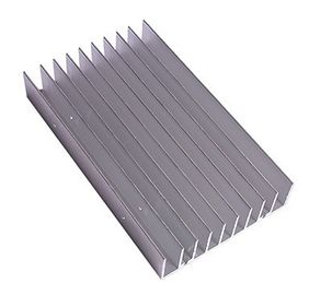Les profils en aluminium d'extrusion de radiateur de Chromaking avec 6063-T5 allient