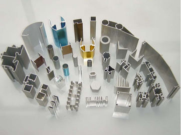 T5 / Profils d'extrusion de la fenêtre T6 en aluminium, formes en aluminium d'extrusion de peinture de poudre
