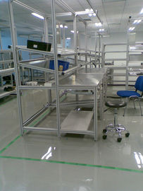 Profil en aluminium industriel anodisé naturel avec l'alliage 6063 6061 6005