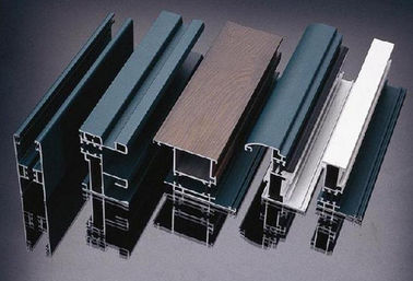 Saupoudrez les profils en aluminium peints d'extrusion, fenêtre d'Aluinum/profil de porte