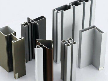 Profils en aluminium anodisés de porte, châssis en aluminium de porte et de fenêtre de norme européenne