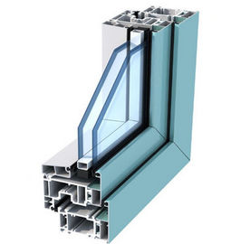 Profil en aluminium de porte de porte de Silding, profondément - traitement des extrusions en aluminium de porte