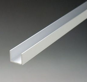 Extrusions en aluminium anodisées de profilé en u/profils en aluminium de cadre