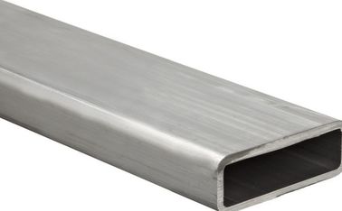 Extrusions rectangulaires 6061 de tuyauterie de profil en aluminium de construction peintes par poudre