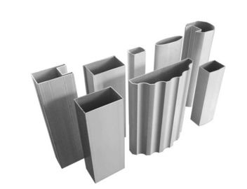 Tube rectangulaire d'extrusion en aluminium industrielle, cadre en aluminium d'extrusion