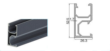 Rail de support en aluminium de panneau solaire/systèmes solaires de support montant l'épissure pour résidentiel