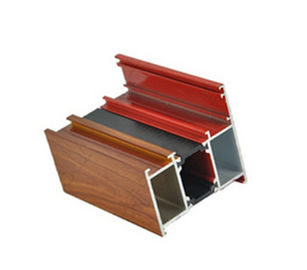 Profils en aluminium expulsés/fenêtre en aluminium de tissu pour rideaux de coupure de Tharmal