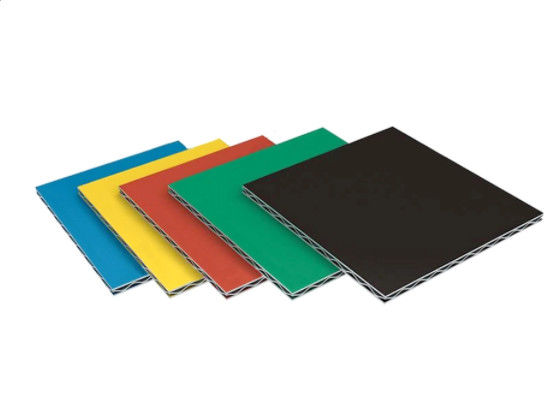 Treillagez le panneau composé de noyau en aluminium de vague avec le Formability pour l'espace