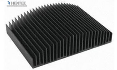 6063 profils en aluminium d'extrusion de radiateur pour le refroidisseur d'eau/radiateur électronique/industrie automatique