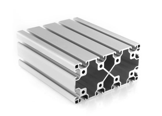 Extrusion en aluminium anodisée de profil de cadre de fente du système en aluminium T du profil 6063