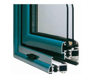 Les profils d'extrusion de fenêtre en aluminium de pièce de bureau, porte de tissu pour rideaux ont expulsé les profils en aluminium
