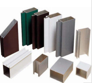 Anodisé 6063 sections adaptées aux besoins du client par extrusion en aluminium de profil de construction