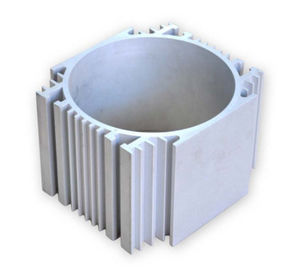 L'extrusion en aluminium anodisée profile la couverture électrique/moteur électrique en aluminium Shell