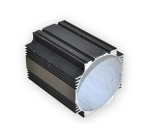 Le noir a anodisé les profils expulsés d'aluminium Shell en aluminium pour le produit électronique