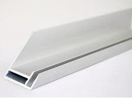 Cadre en aluminium en aluminium anodisé argenté de panneau solaire de cadre avec la coupe/le forage
